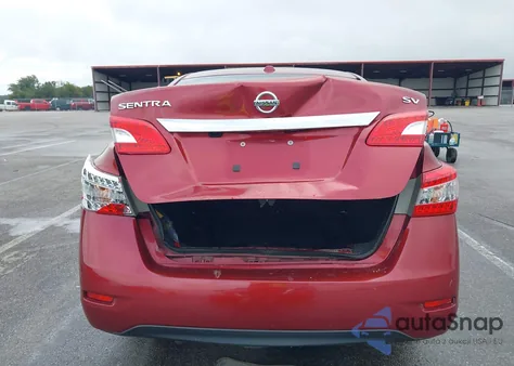 2015 Nissan Sentra Fe+ S/S/Sl/Sr/Sv from USA, damaged, VIN 3N1AB7AP8FY253040